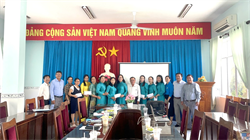 LĐLĐ Hàm Thuận Bắc: CĐCS Mặt trận, đoàn thể huyện họp mặt kỷ niệm Ngày Phụ nữ Việt Nam 